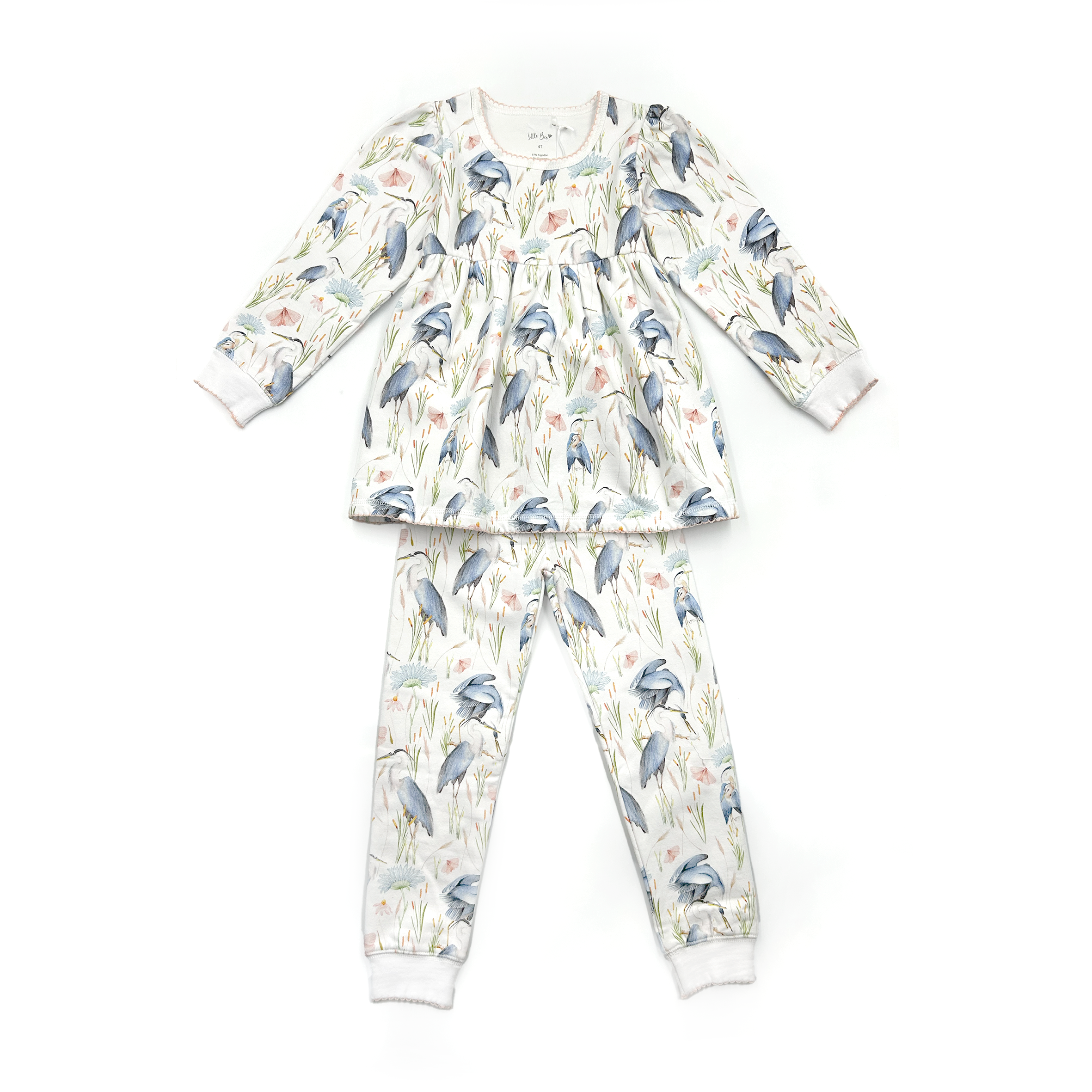 Pijama Franela Bluebirds – littlebeechile - Main Image