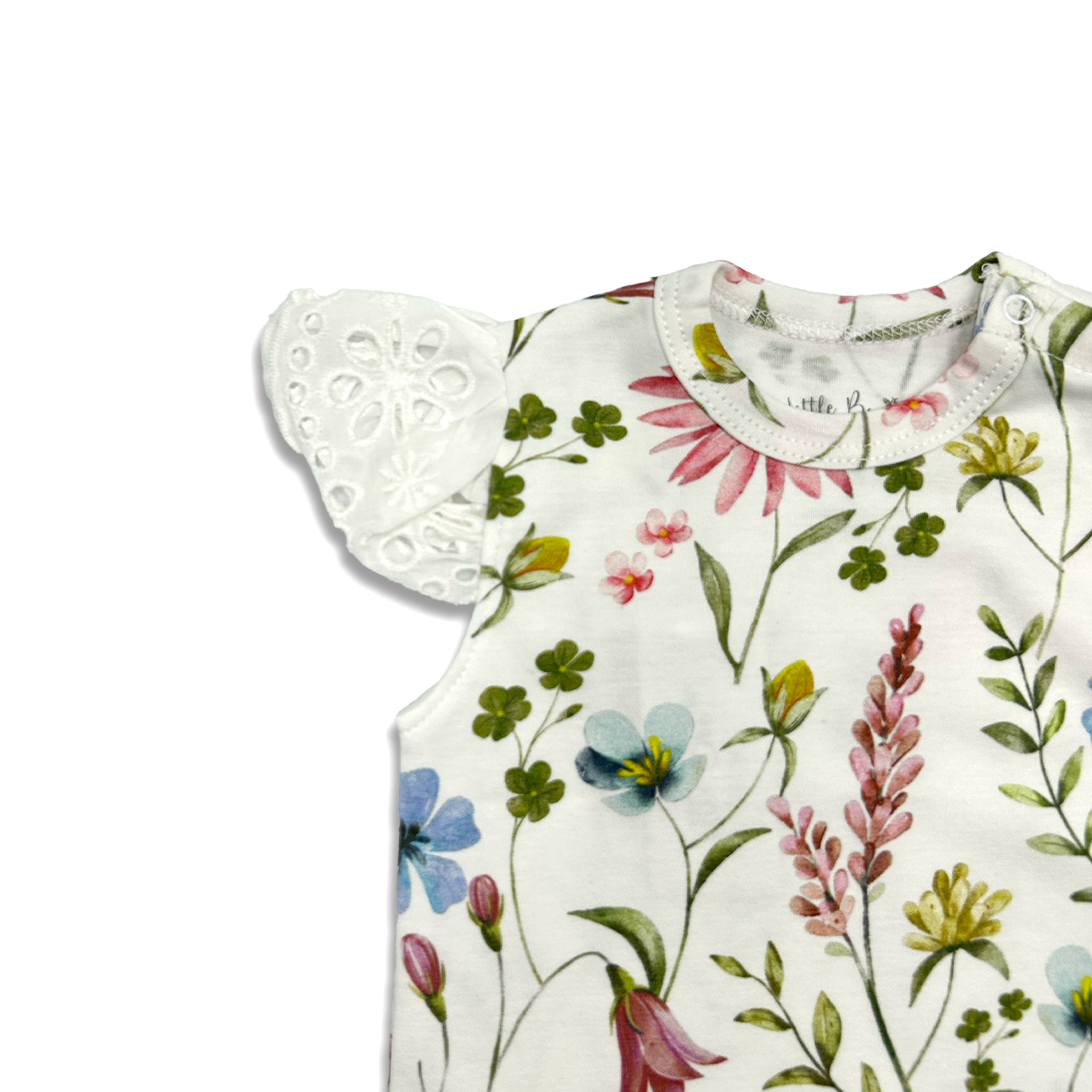 Body Manga Corta Blossom