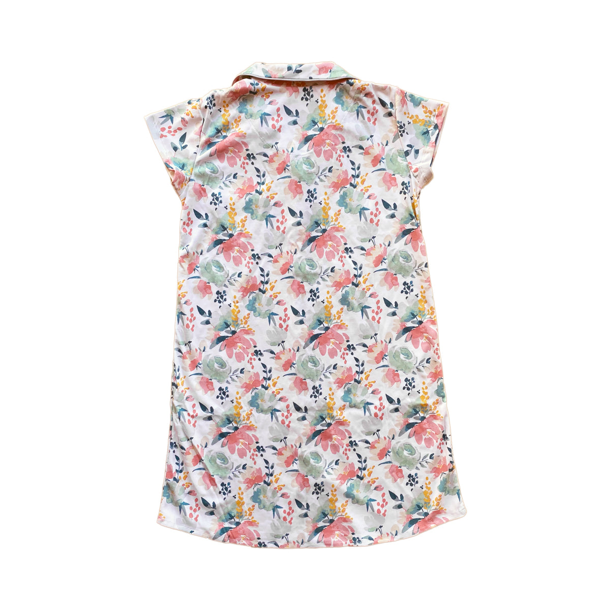 CAMISA MC MAMA PASTEL FLOWERS