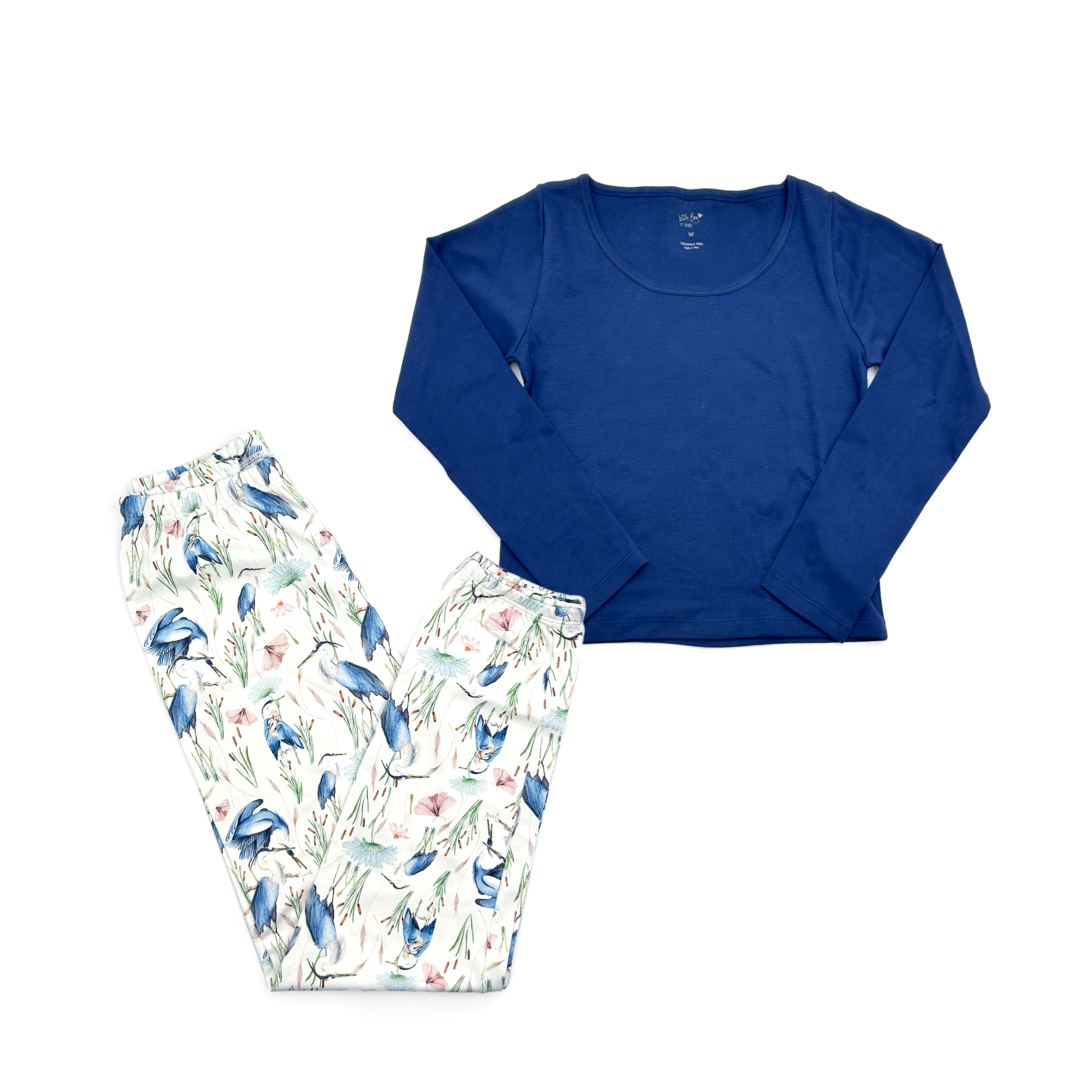 Pijama Largo Teens Bluebirds