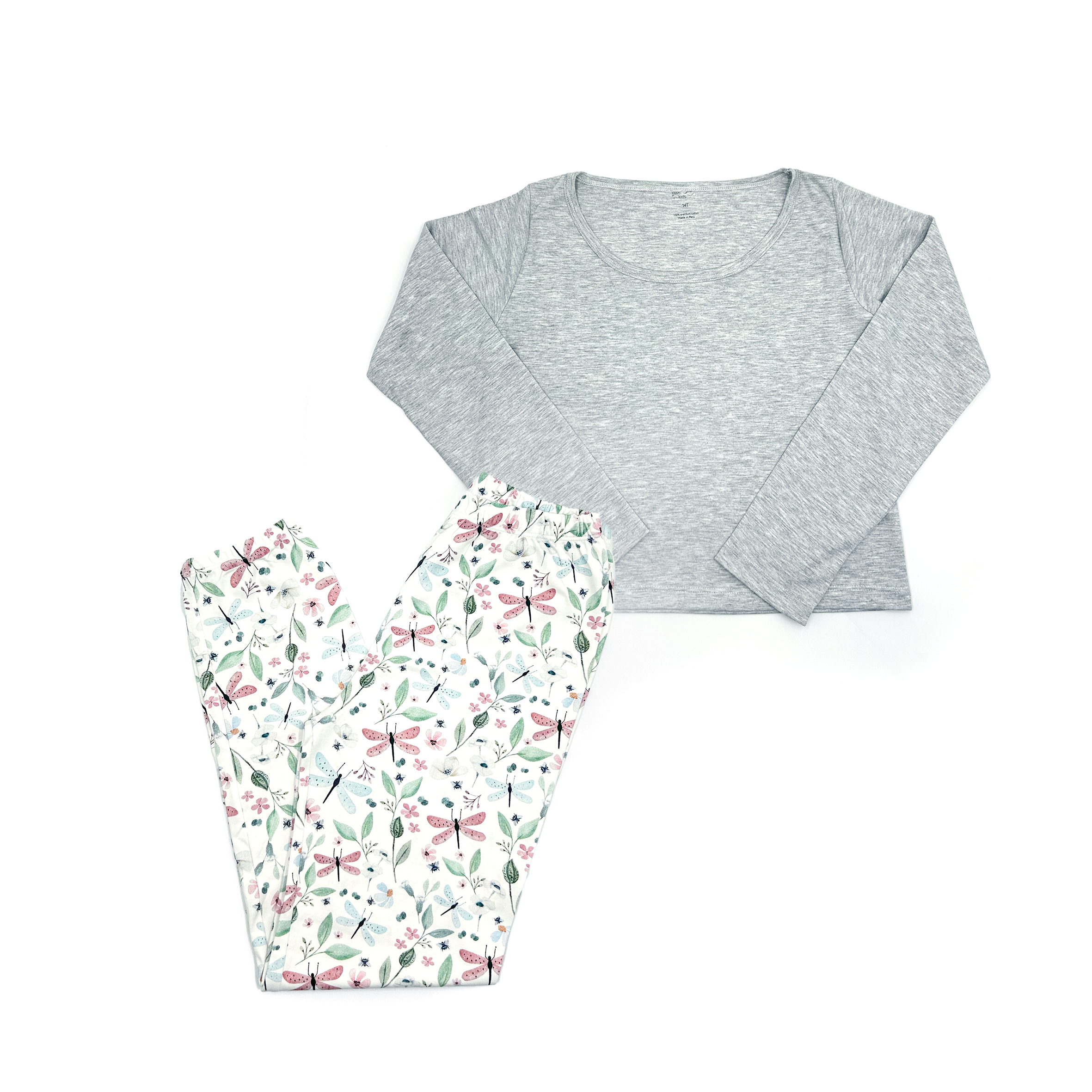Pijama Largo Teens Dragonfly