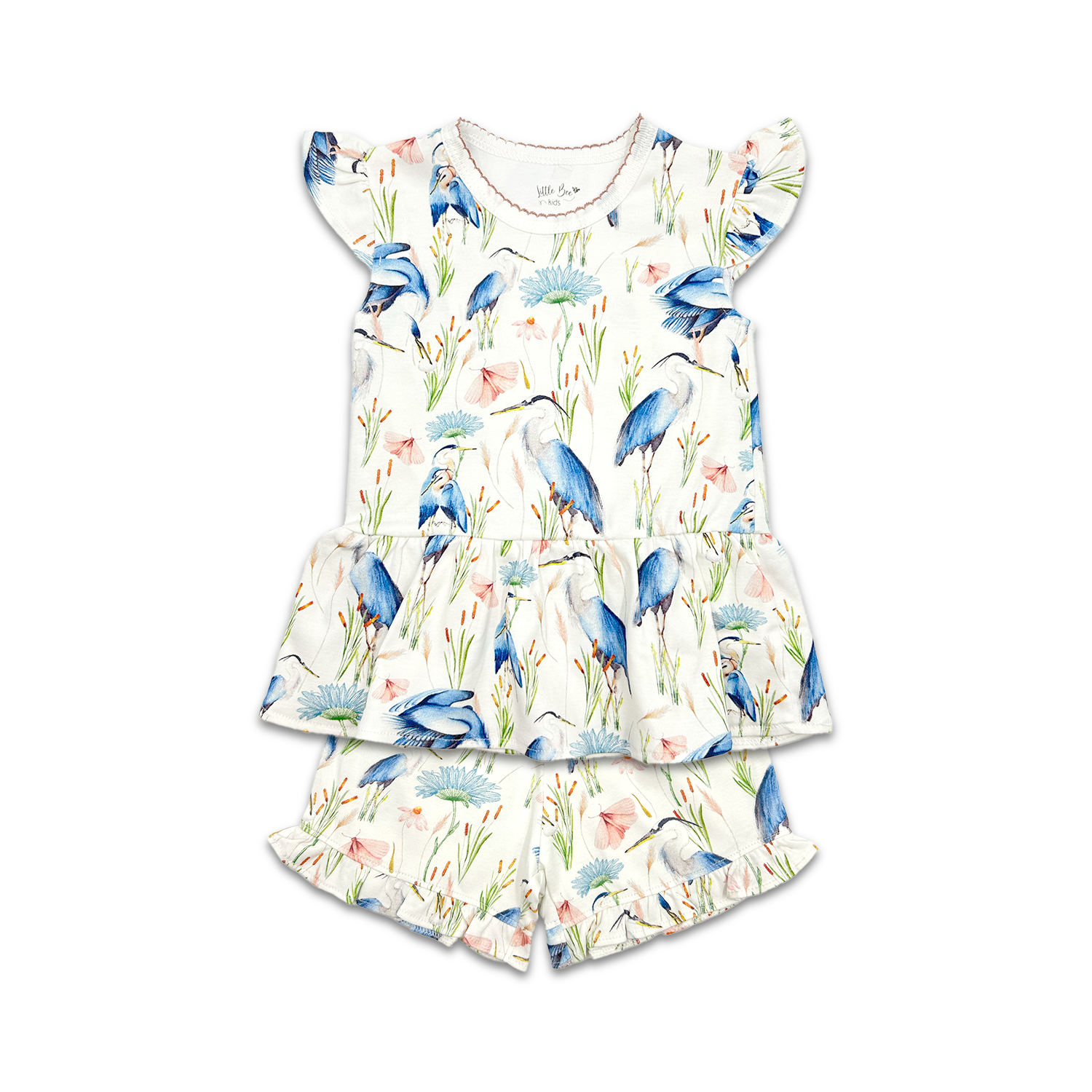 Pijama Corto Bluebirds