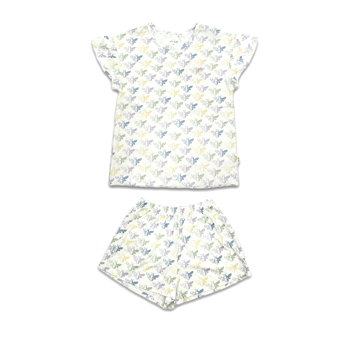 Pijama Corto Teens Niña Bees