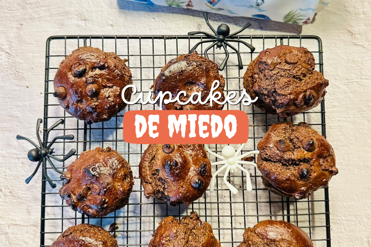 Cupcake de miedo x Revolución Saludable