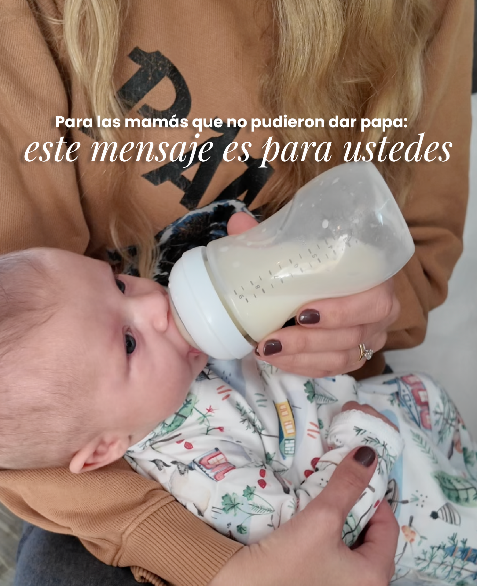 No puedes dar papa a tu guagua: consejos y contención para mamás