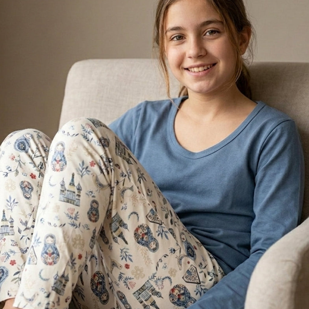 Pijama Largo Teens Mamushka