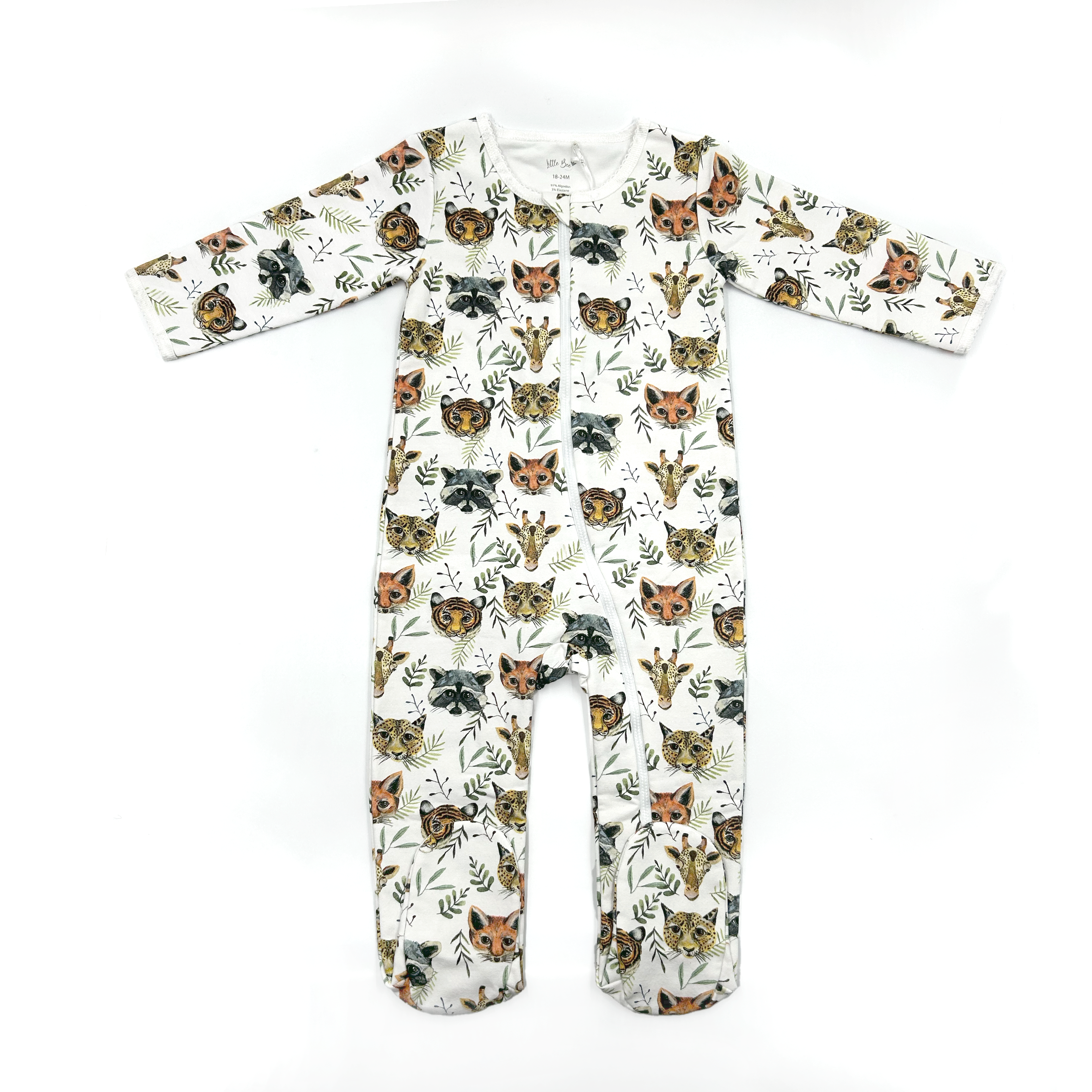 PIJAMA BABY FRANELA ANIMALS