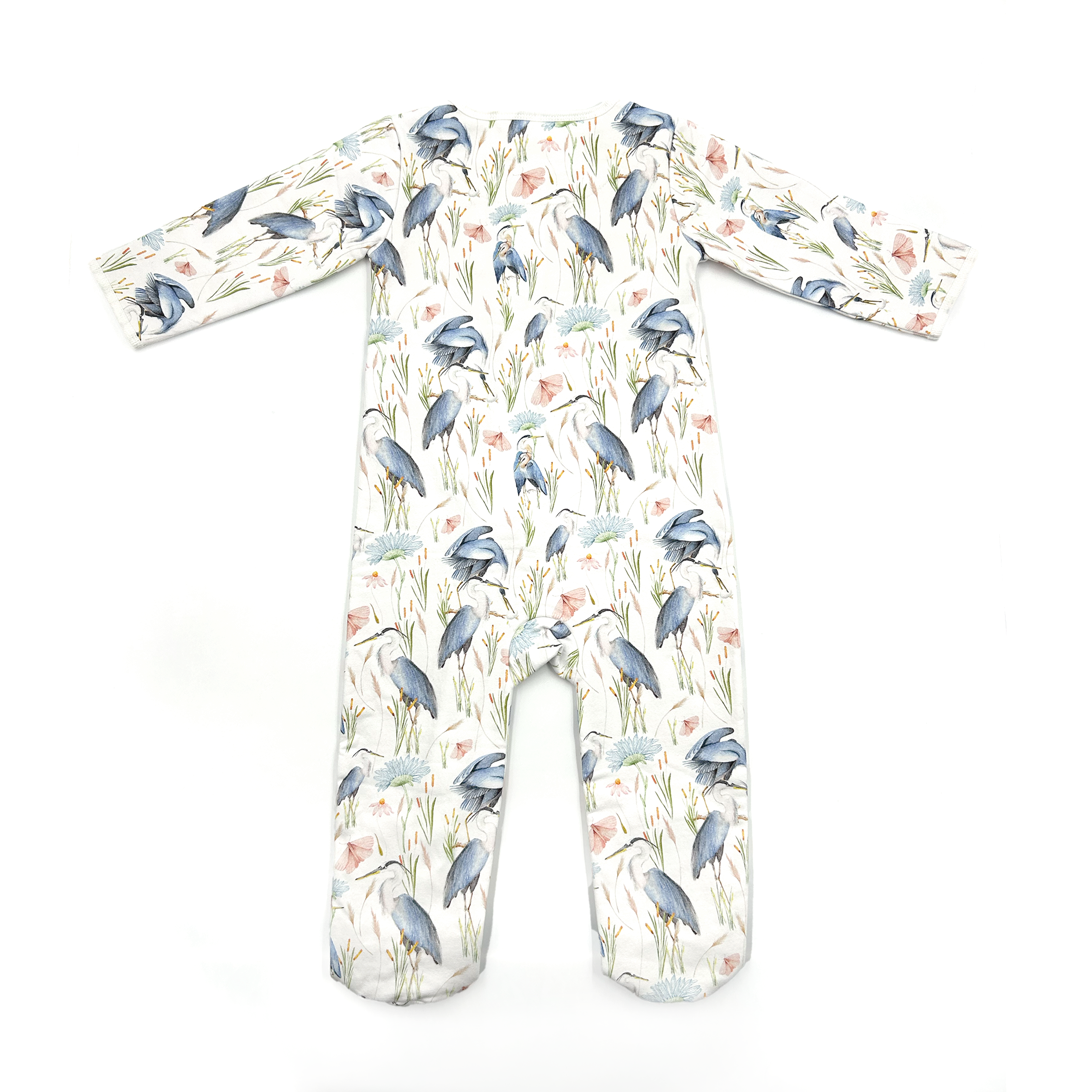 PIJAMA BABY FRANELA BLUEBIRDS