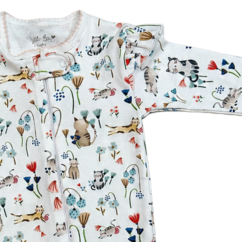 Pijama Baby Cats- Algodón Pima