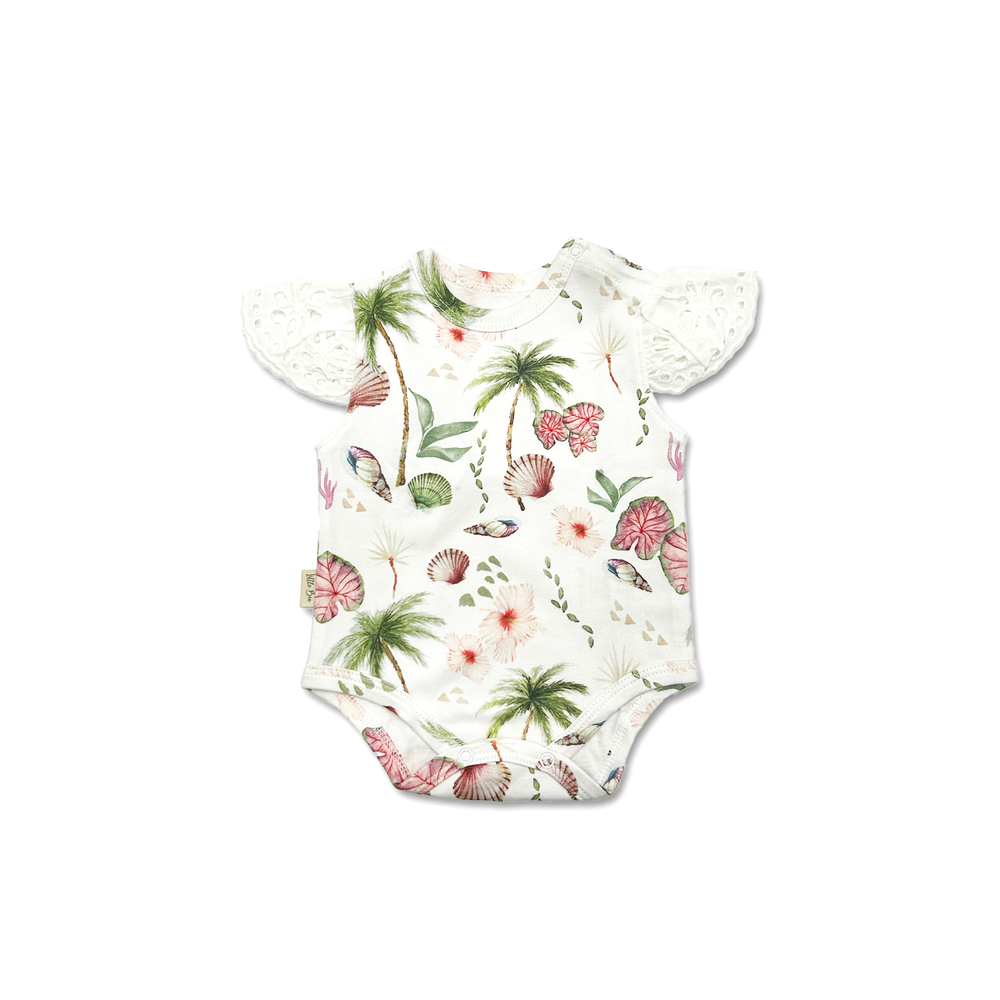 Body Manga Corta Tahiti