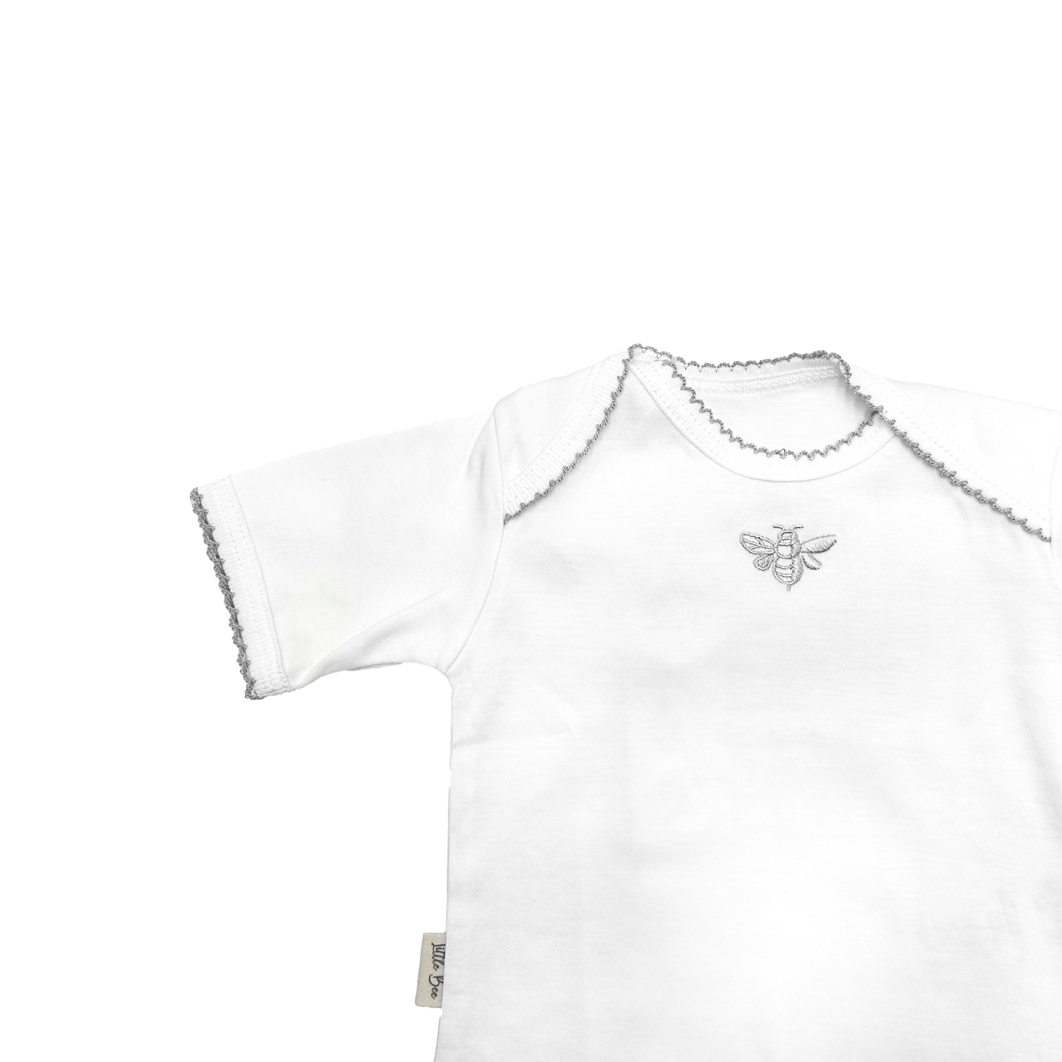 Body Manga Corta White