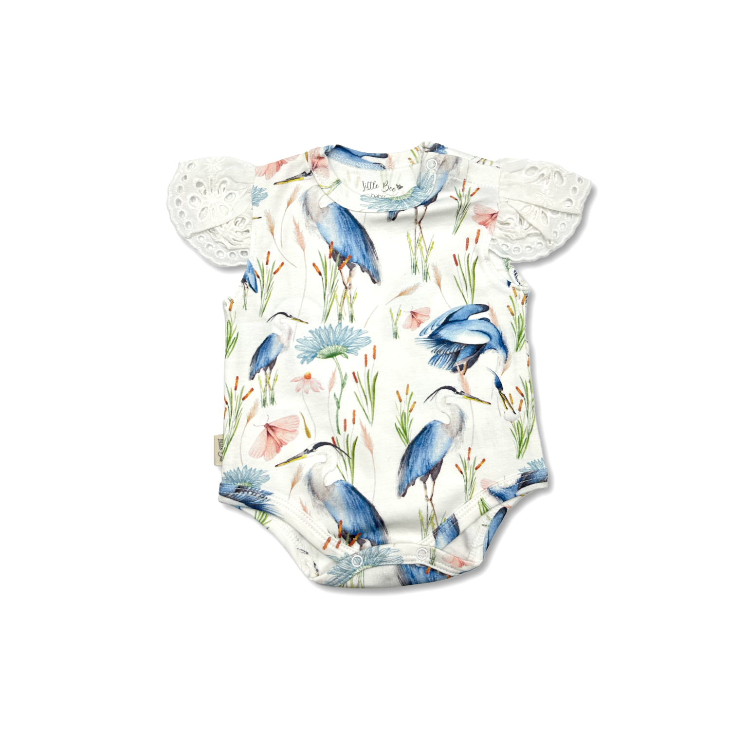 Body Manga Corta Bluebirds