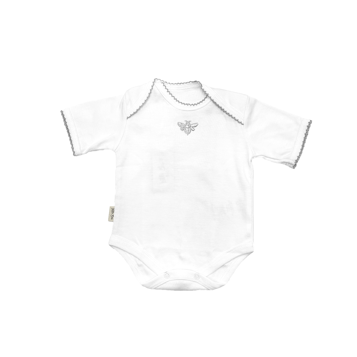 Body Manga Corta White