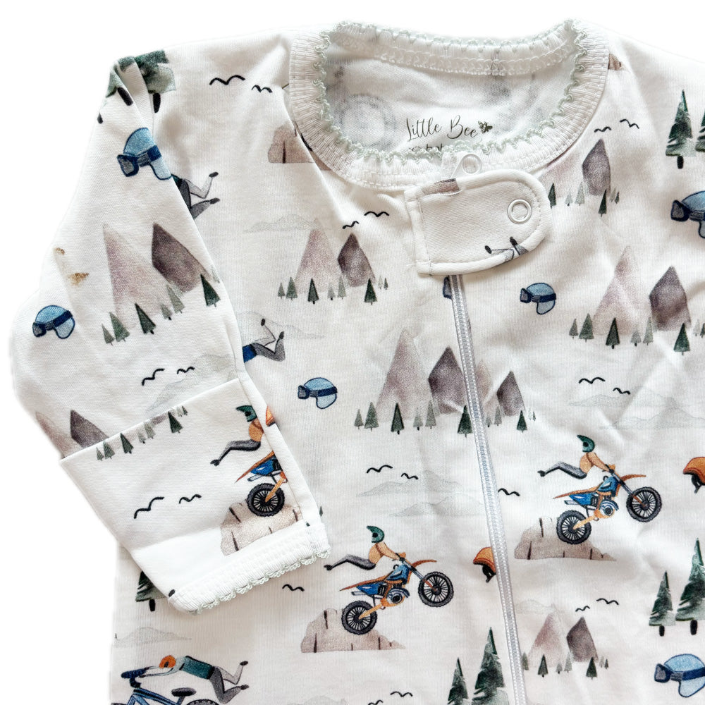 Pijama Baby Pumptruck- Algodón Pima