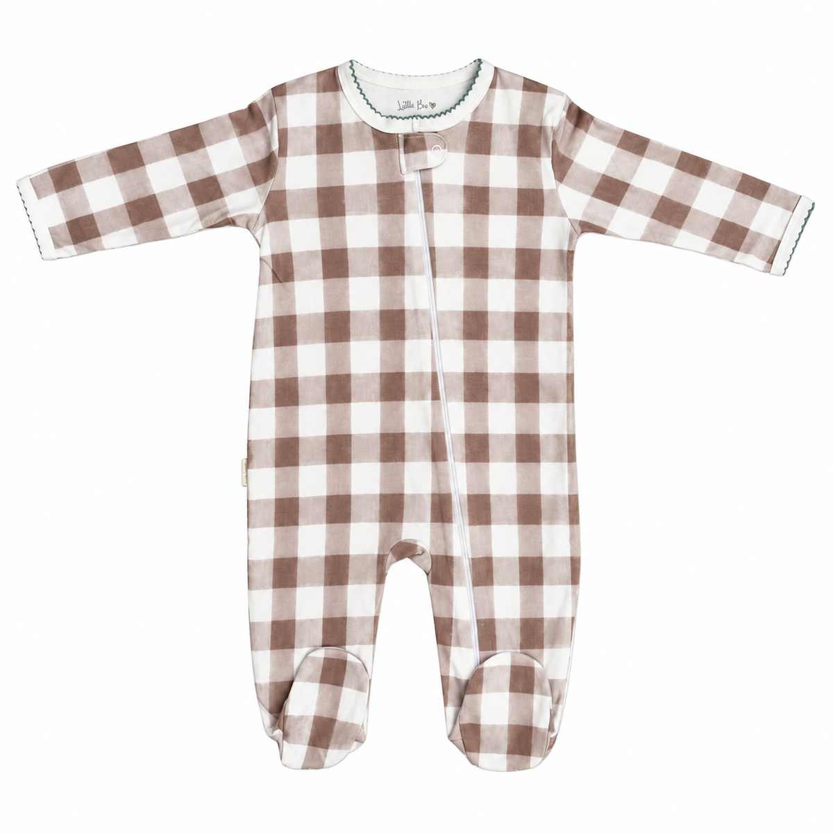 Pijama Baby Xmas Vichy - Algodón pima