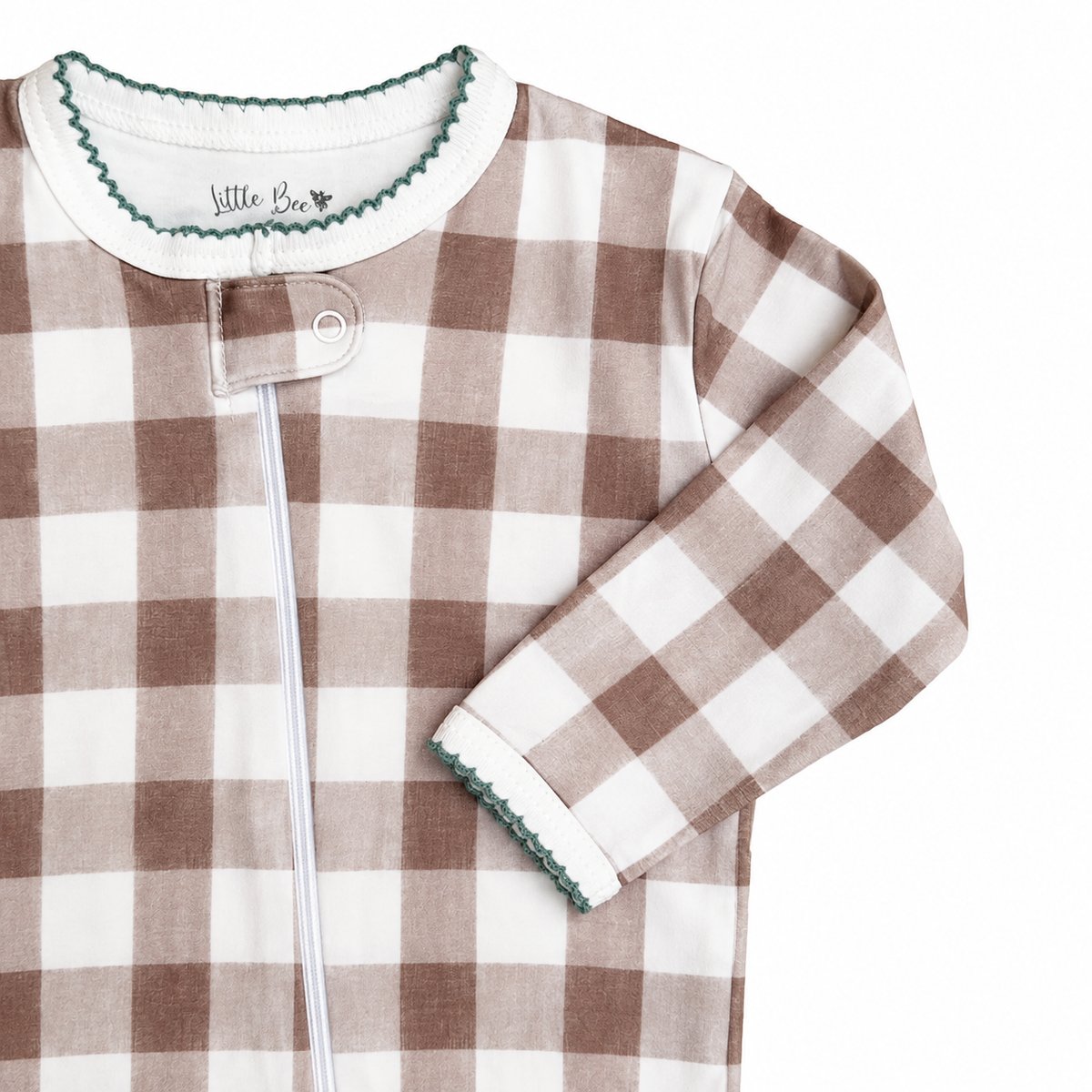 Pijama Baby Xmas Vichy - Algodón pima