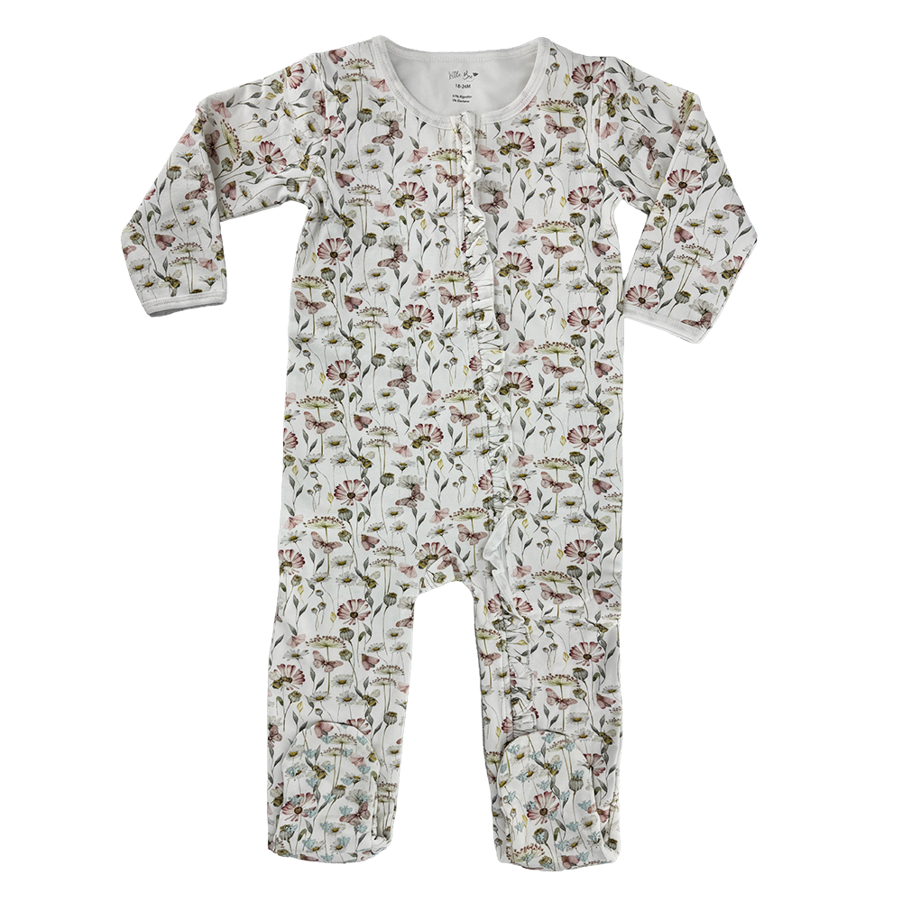 Pijama Baby Franela butterflies