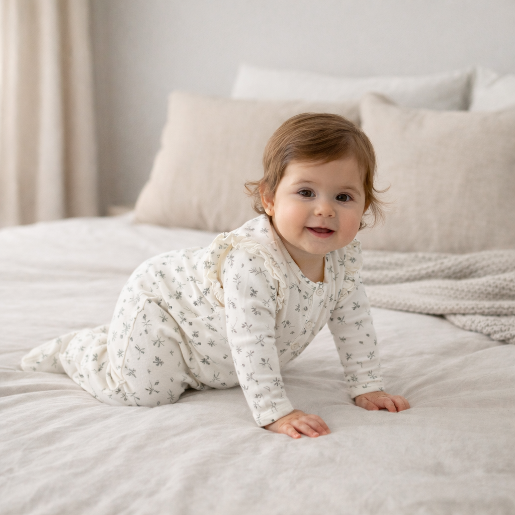 Pijama Baby Point Leaves