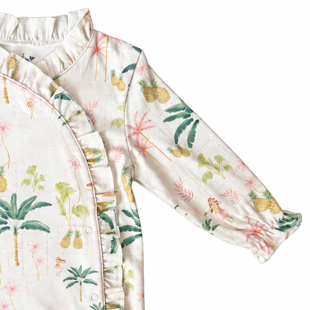 Pijama Baby Cruzado Palmtree- Algodón Pima
