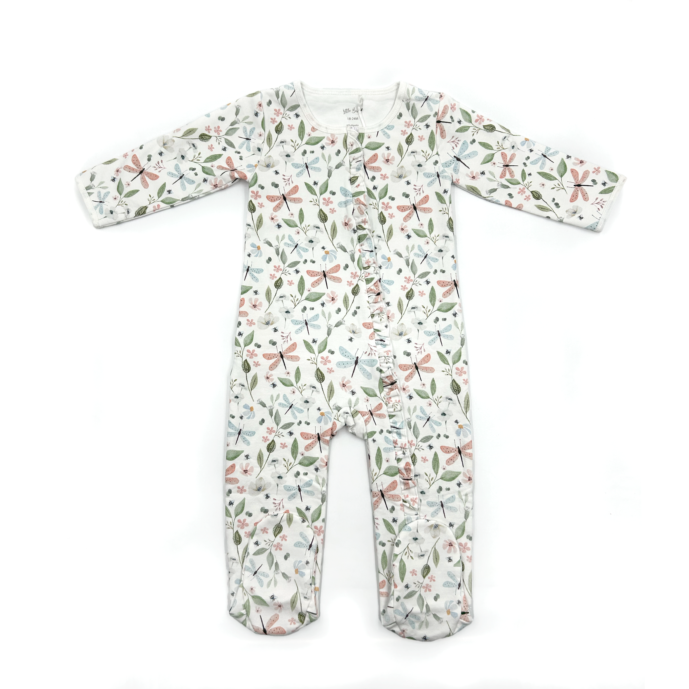 PIJAMA BABY FRANELA DRAGONFLY