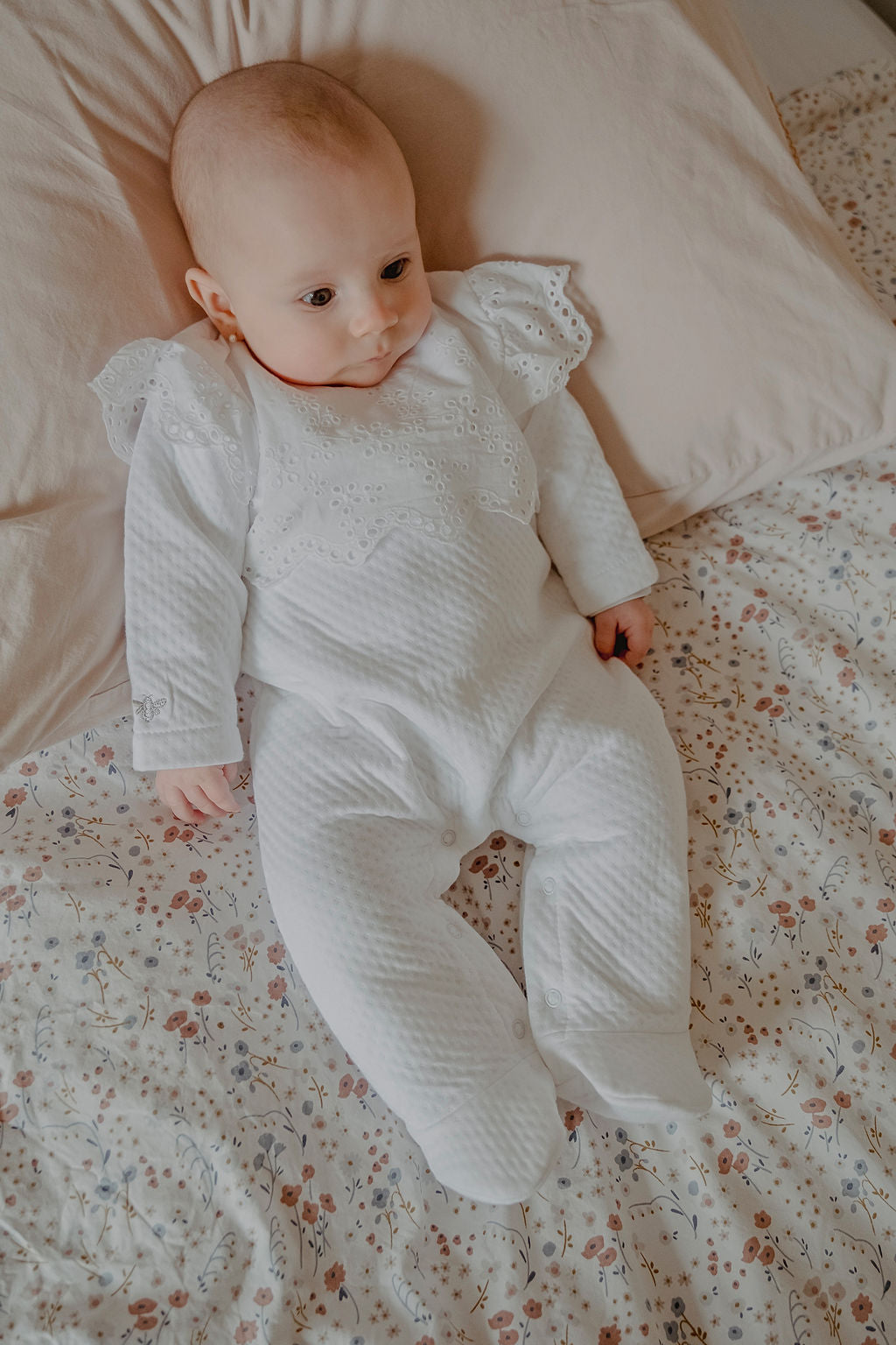 Pijama Winter Girl White