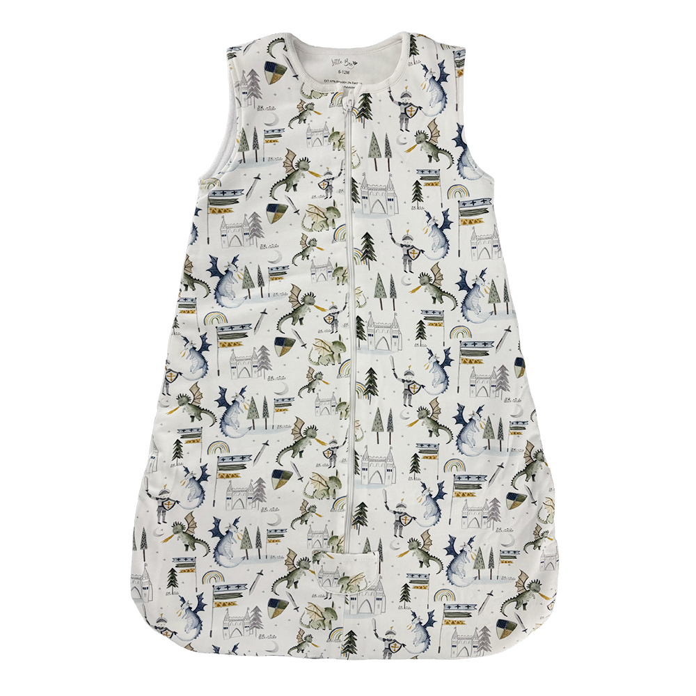 Saquito Baby Franela Dragons