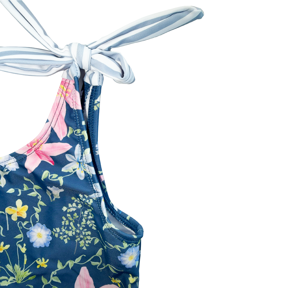 Traje de Baño Niña Peplum Jazmin
