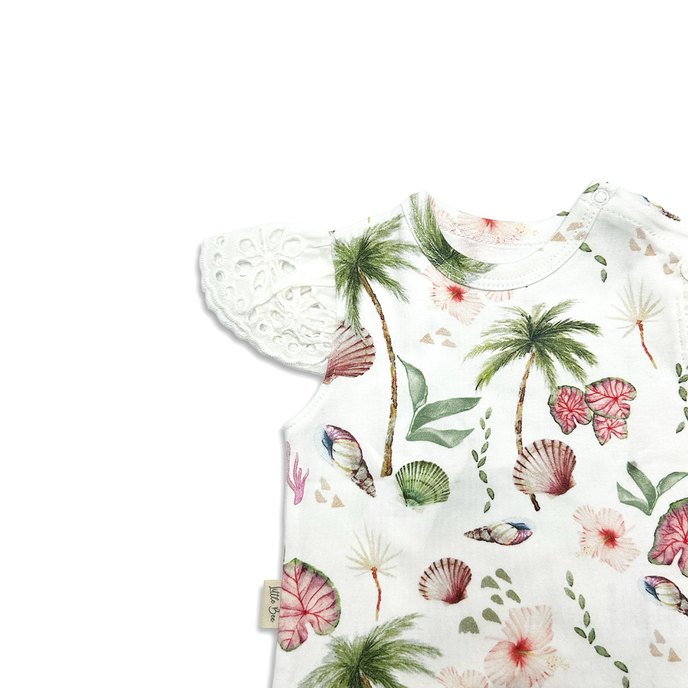 Body Manga Corta Tahiti