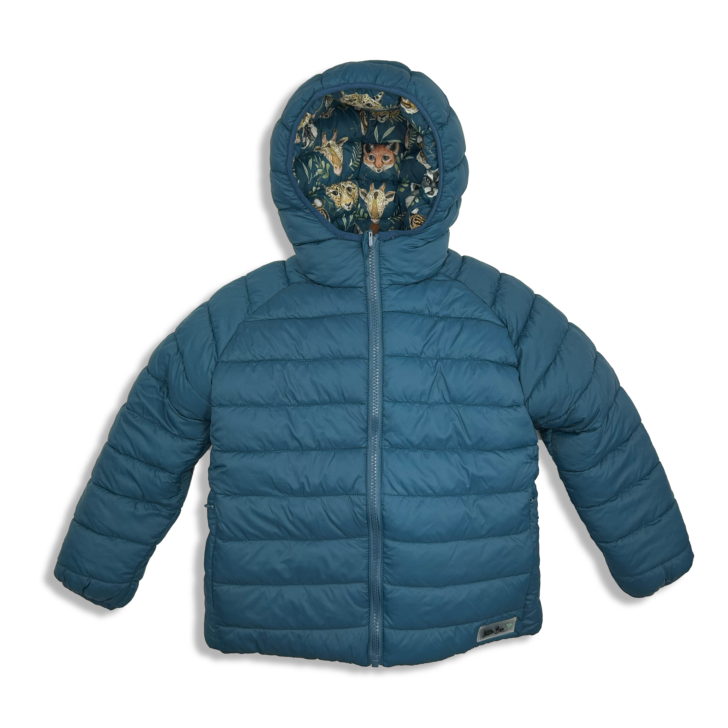 Parka Reversible Blue - Animals PREVENTA