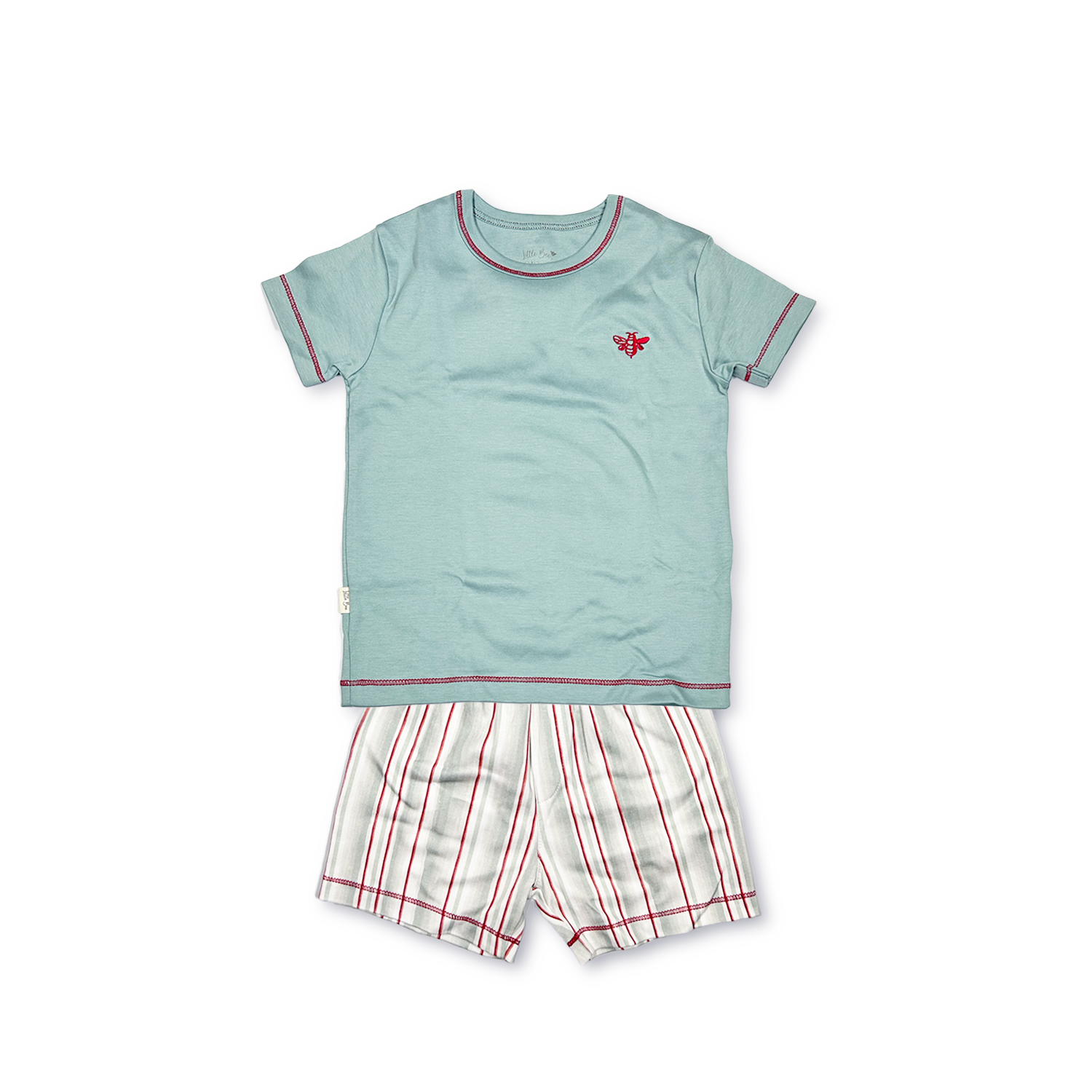 Pijama Corto Xmas Stripes