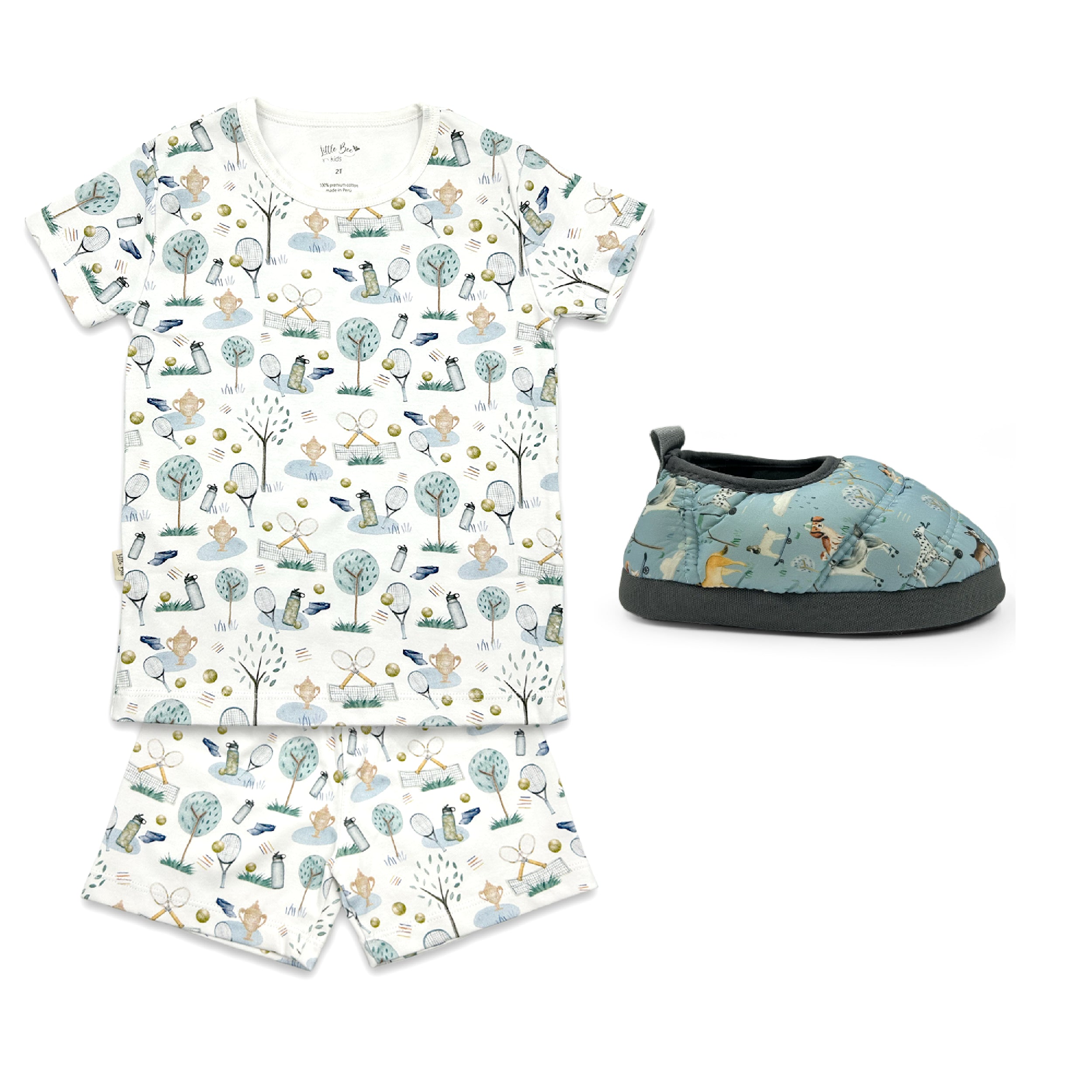 PACK Pijama Corto Kids + Pantufla