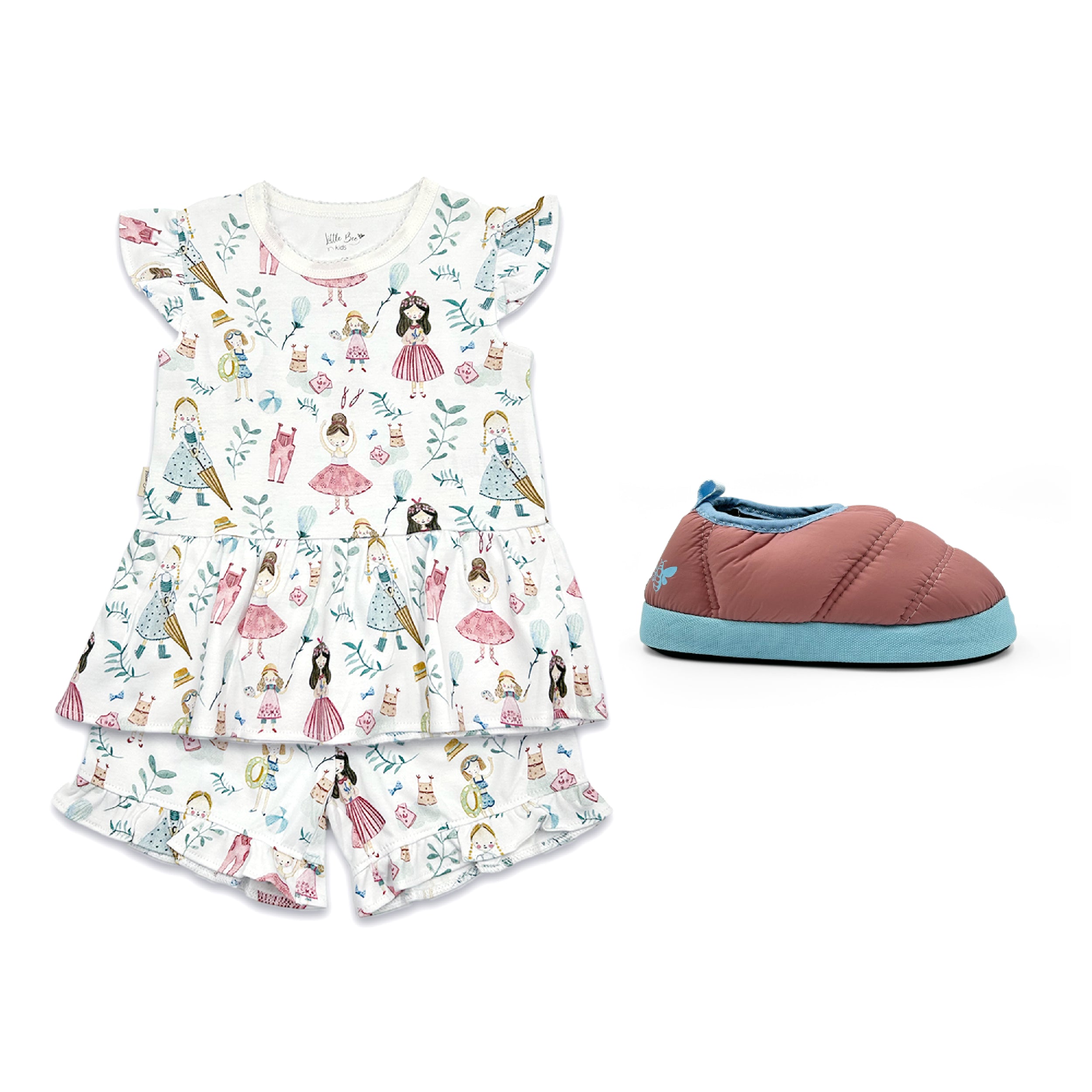 PACK Pijama Corto Kids + Pantufla