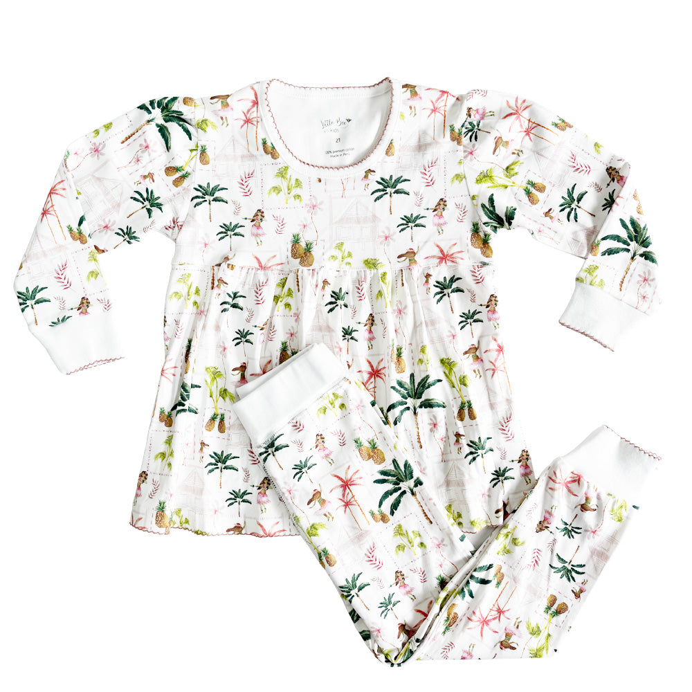 Pijama Largo Palmtree- Algodón Pima