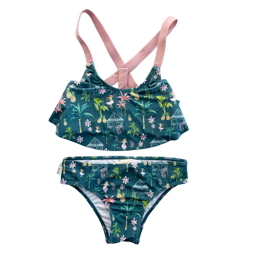 Bikini Teens Palmtree