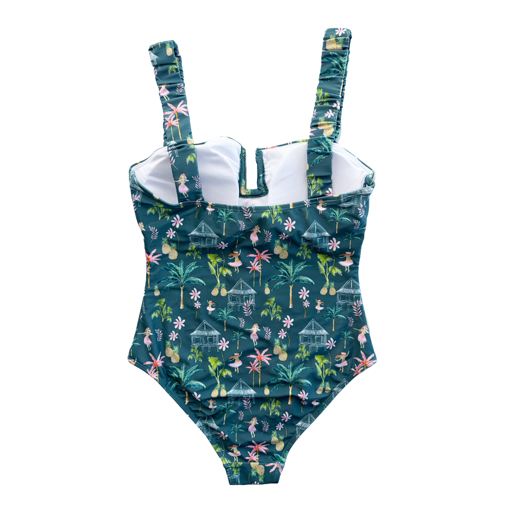 Traje de baño Mamá Palmtree