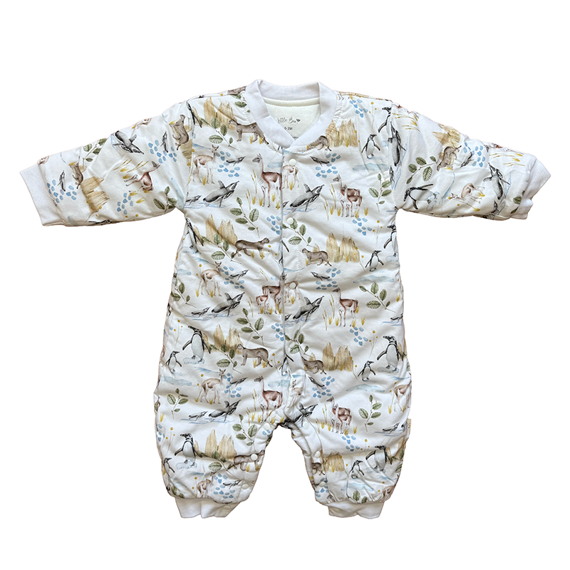 Saquito Acolchado Franela Patagonia