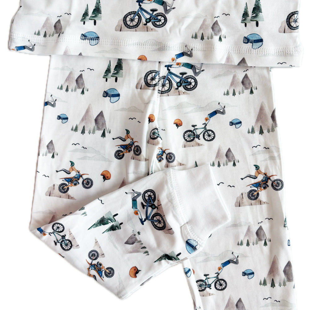 Pijama Largo Pumptruck- Algodón Pima