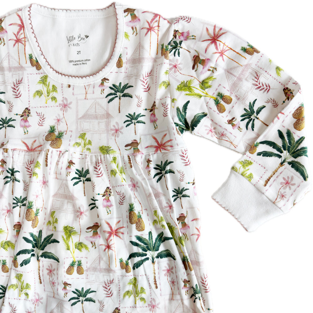 Pijama Largo Palmtree- Algodón Pima