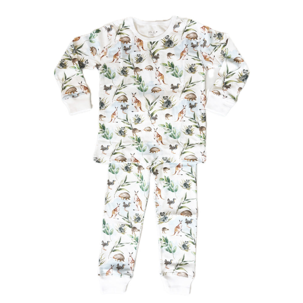 Pijama Largo Australia- Algodón Pima