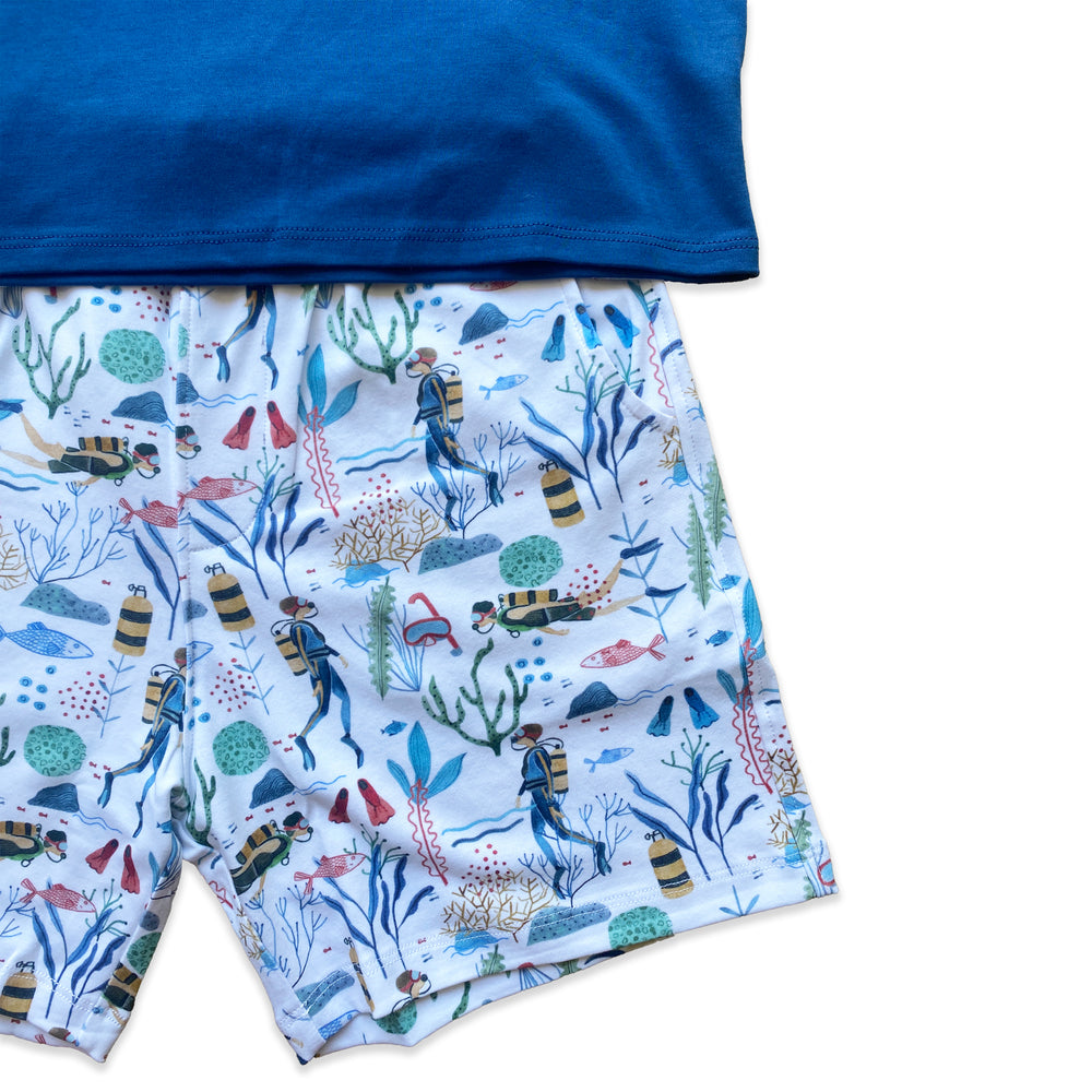 PIJAMA CORTO TEENS DIVE