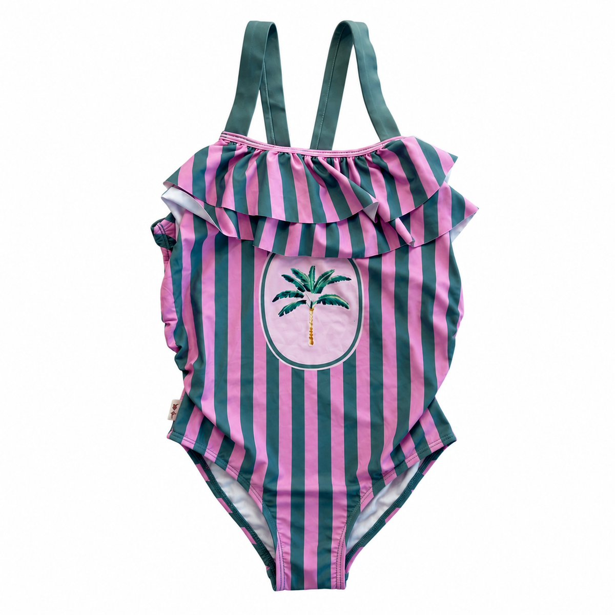 Traje de Baño Teens Malva Stripes