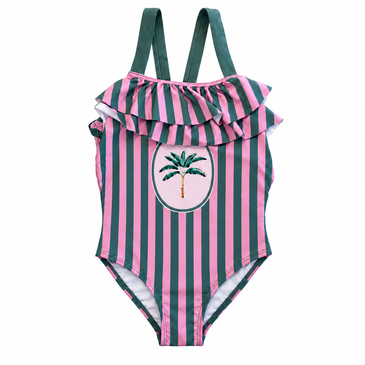 Traje de Baño Teens Malva Stripes