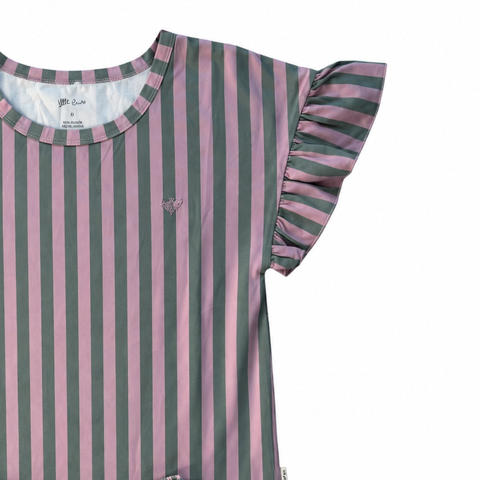 Pijama Teens Malva Stripes