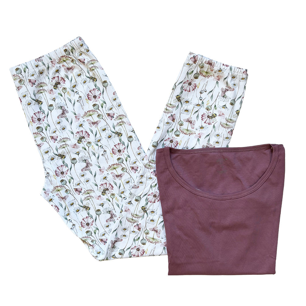 Pijama Largo Teens Butterflies