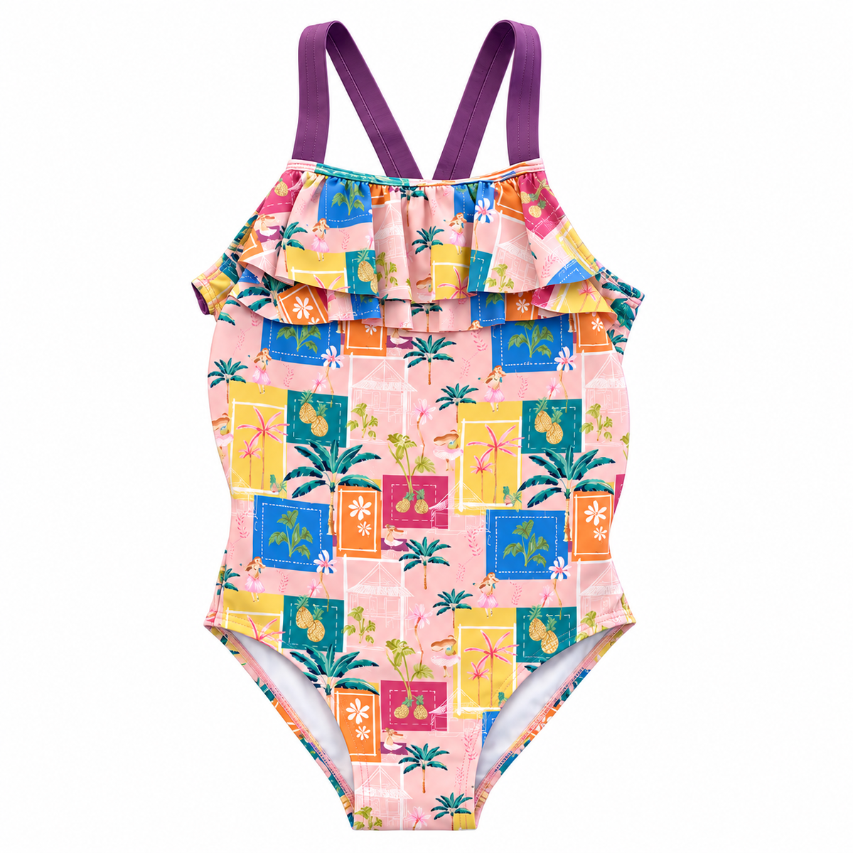 Traje de Baño Teens Pineapple
