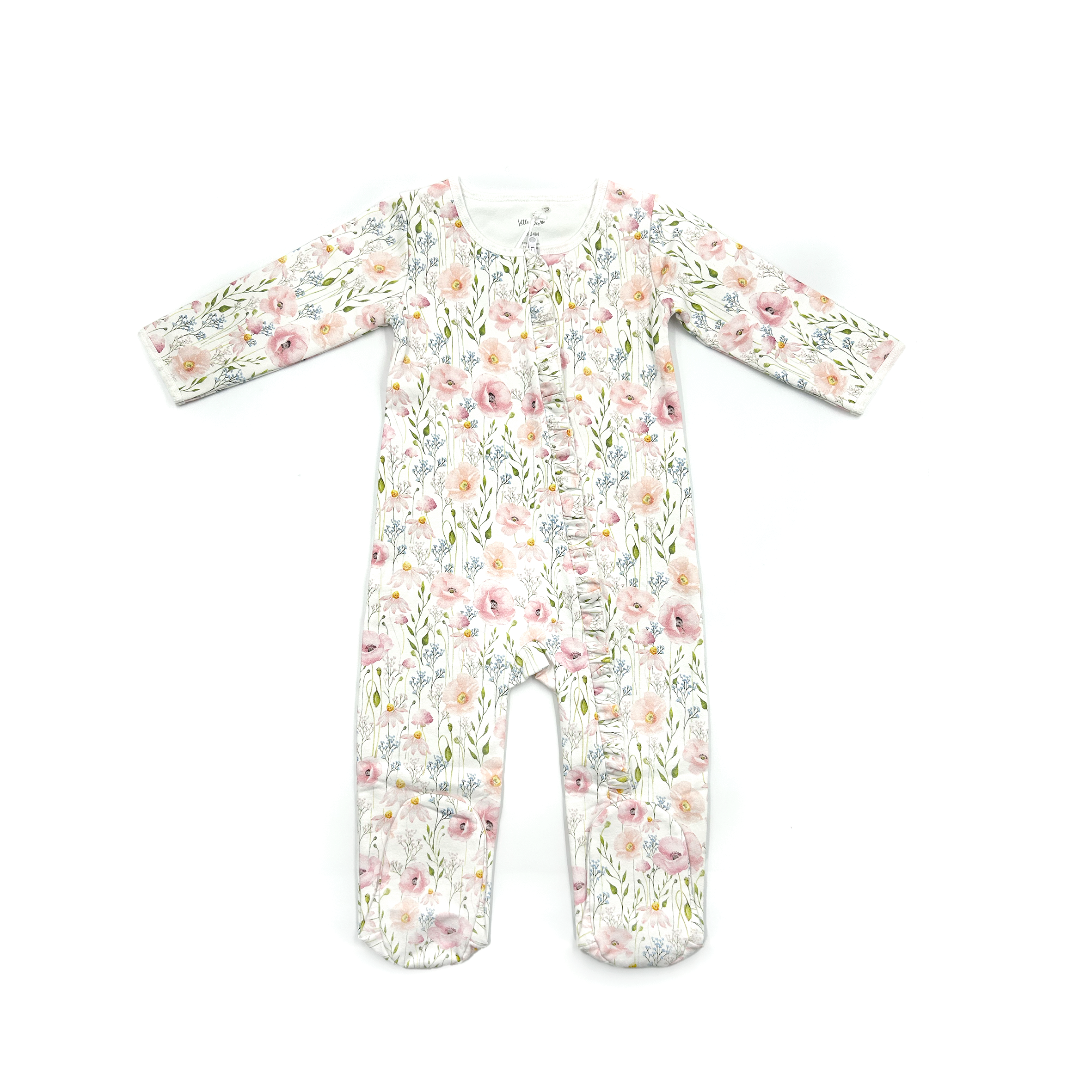 PIJAMA BABY FRANELA WILDFLOWERS