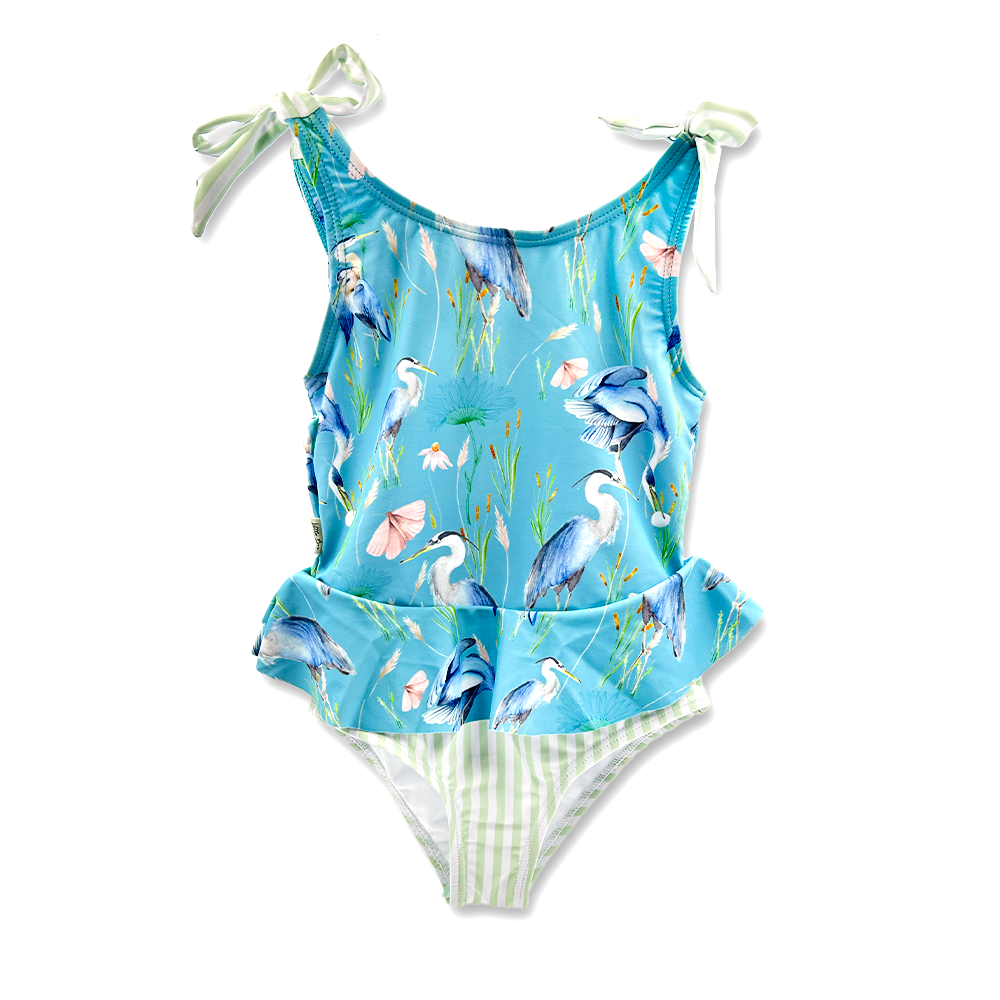 TB Niña Peplum Bluebirds -PREVENTA