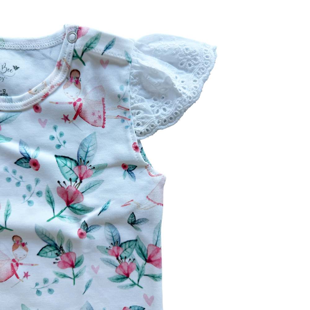 Body Manga Corta Fairy