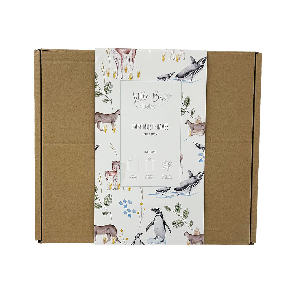 Caja Baby "Must Have" Muselina - Patagonia