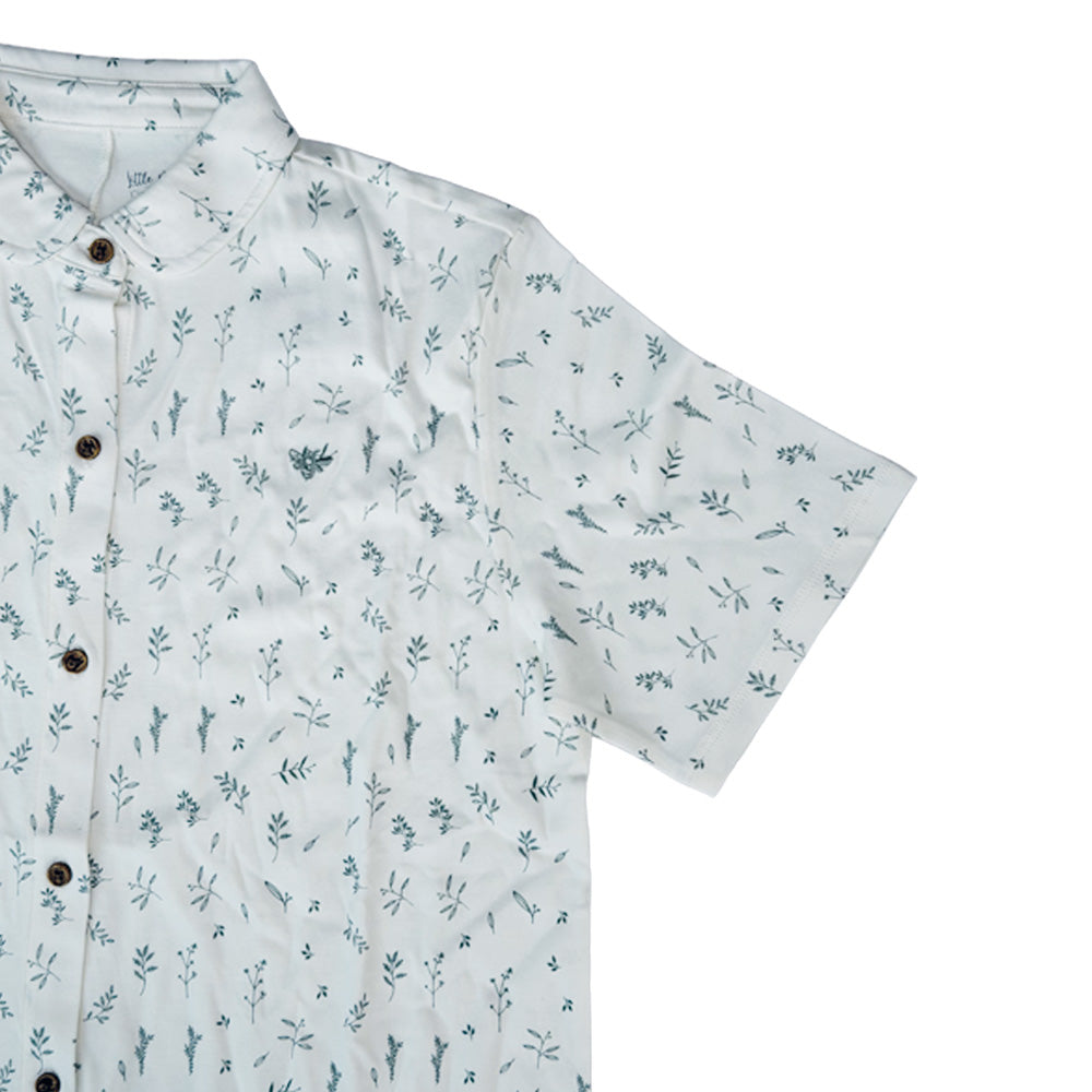Camisa de Dormir Manga Corta Mamá Leaves